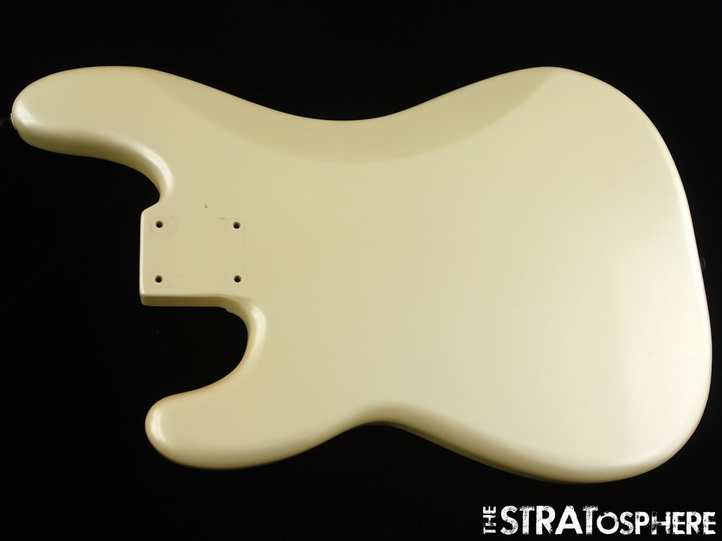 Fender Duff McKagan Deluxe Precision BASS BODY, P Bass Guitar Part White Pearl