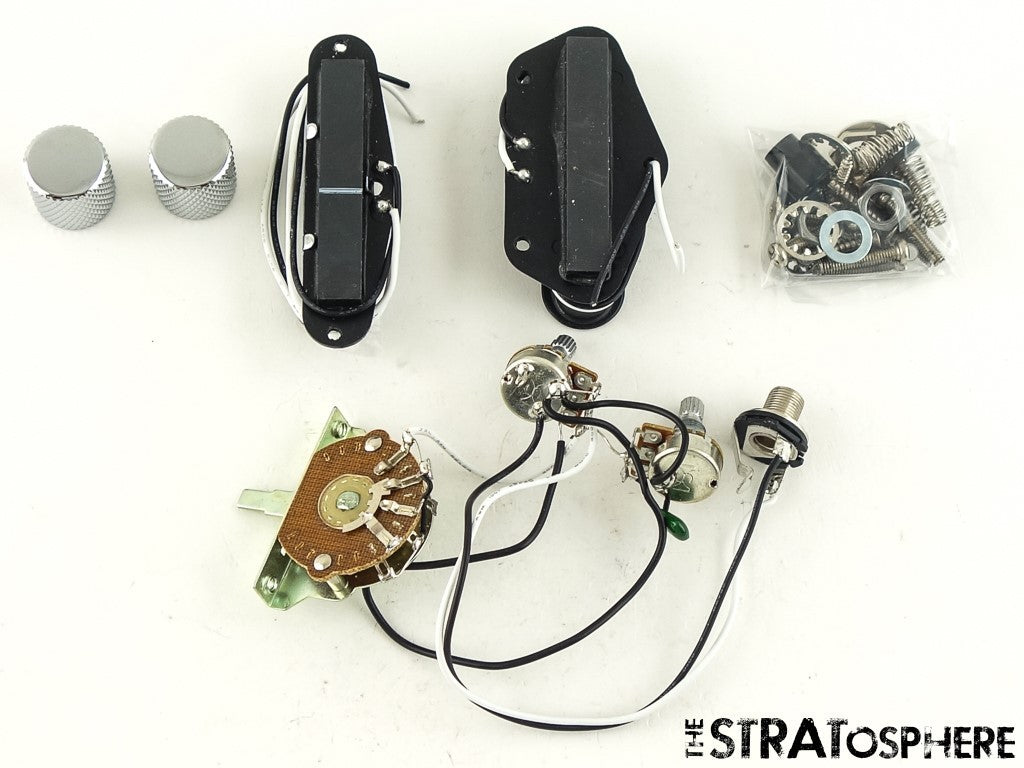 Fender Squier Affinity Series Tele Thinline PICKUPS POTS KNOBS, Telecaster.