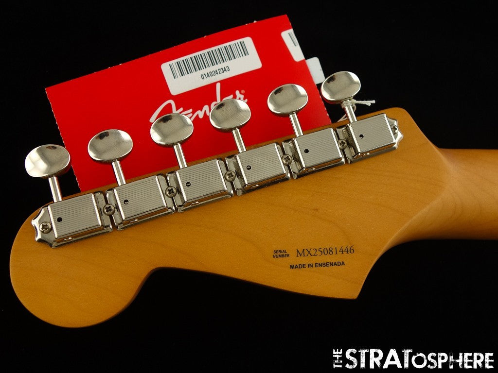 Fender H.E.R. Stratocaster Strat NECK & TUNERS, Painted Headstock ''C'' Maple