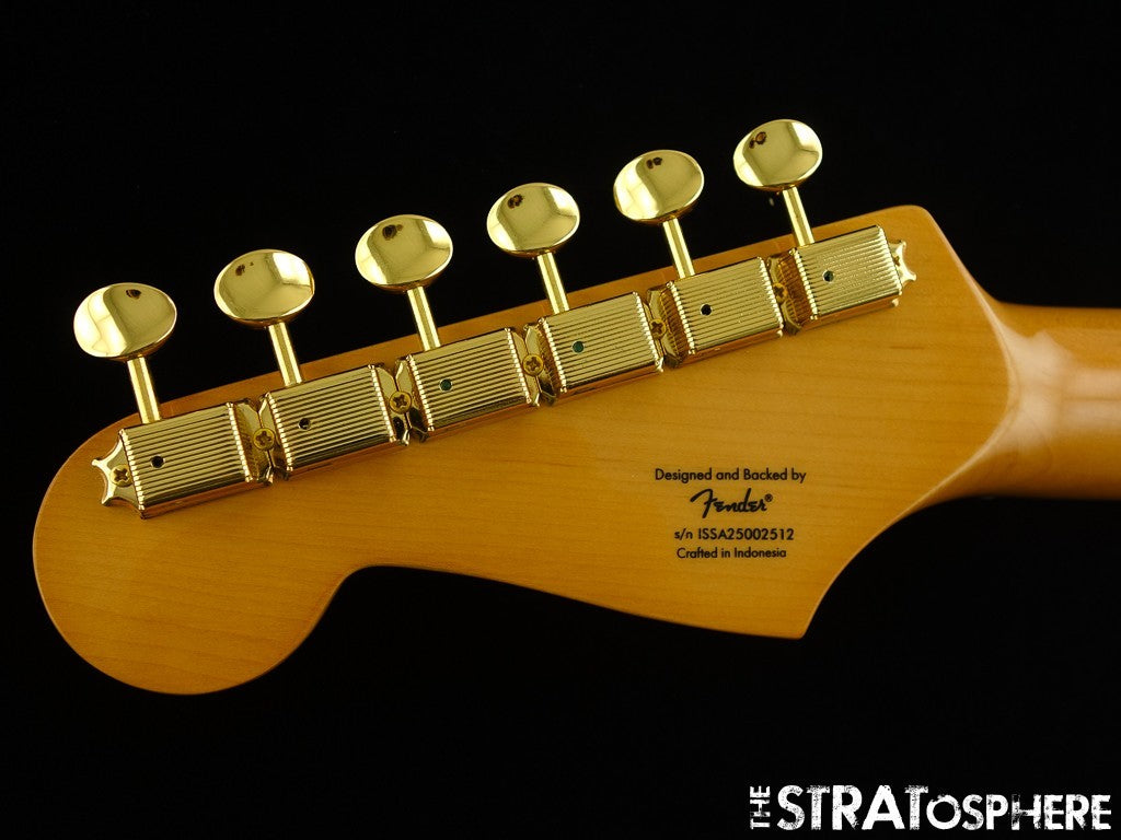 Fender FSR Squier Classic Vibe 50s Stratocaster Strat, NECK w/ GOLD TUNERS Maple