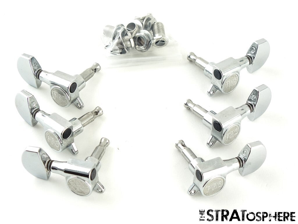 6 PRS SE Santana TUNERS TUNING PEGS PRS Designed Guitar Parts Nickel.