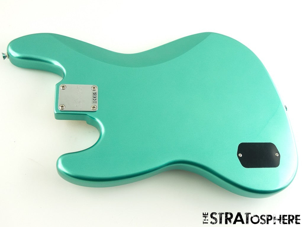 Fender Squier Affinity Active Jazz BASS, LOADED BODY Preamp Mystic Surf Green!