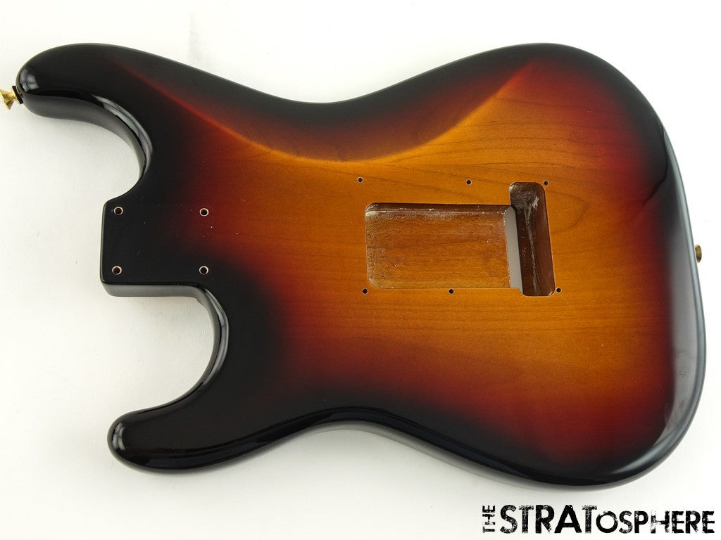 USA Fender SRV Stevie Ray Vaughan Stratocaster BODY, Sunburst SRV 3TS