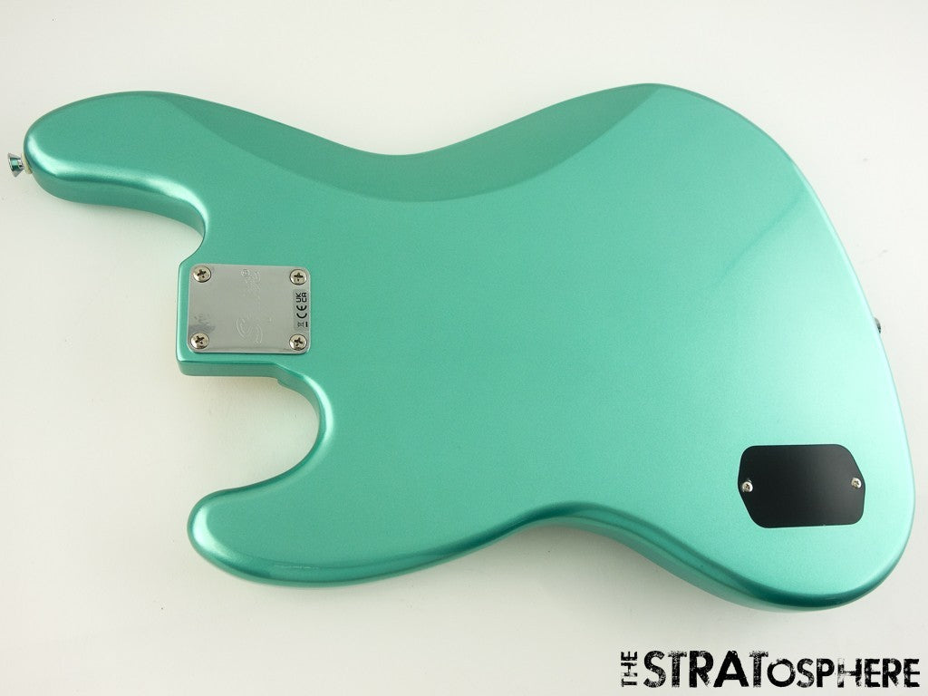 Fender Squier Affinity Active Jazz BASS, LOADED BODY Preamp Mystic Surf Green
