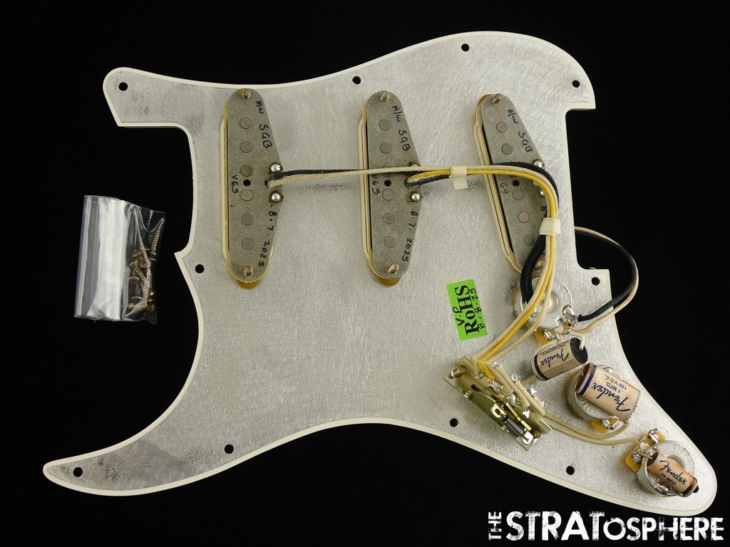 Fender Custom Shop Strat Pro 2025 Relic, LOADED PICKGUARD Strat, ''SGB''