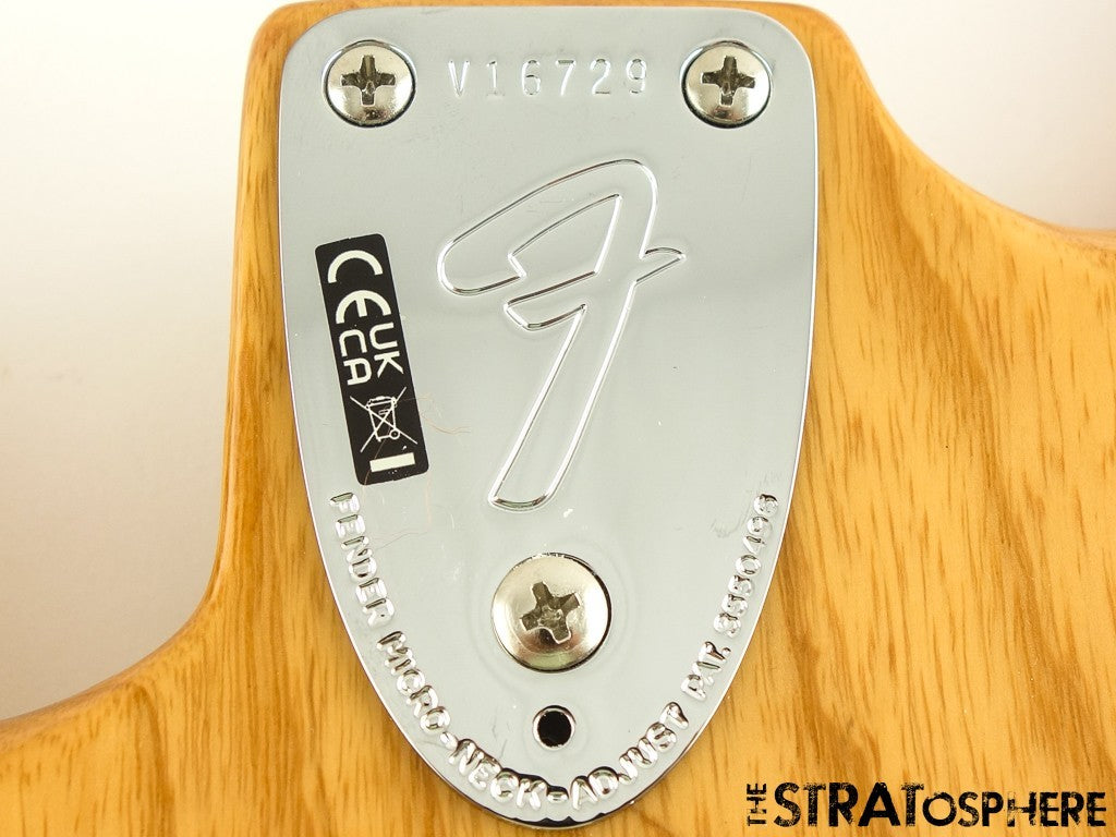 Fender AV II American Vintage 1973 Strat BODY + HARDWARE 73 Ash Natural
