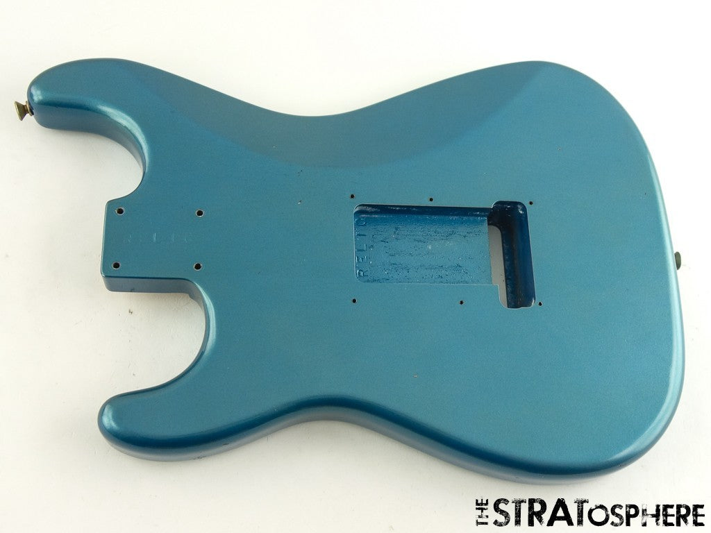 Fender USA Custom Shop 59 Relic Strat BODY Aged Lake Placid Blue