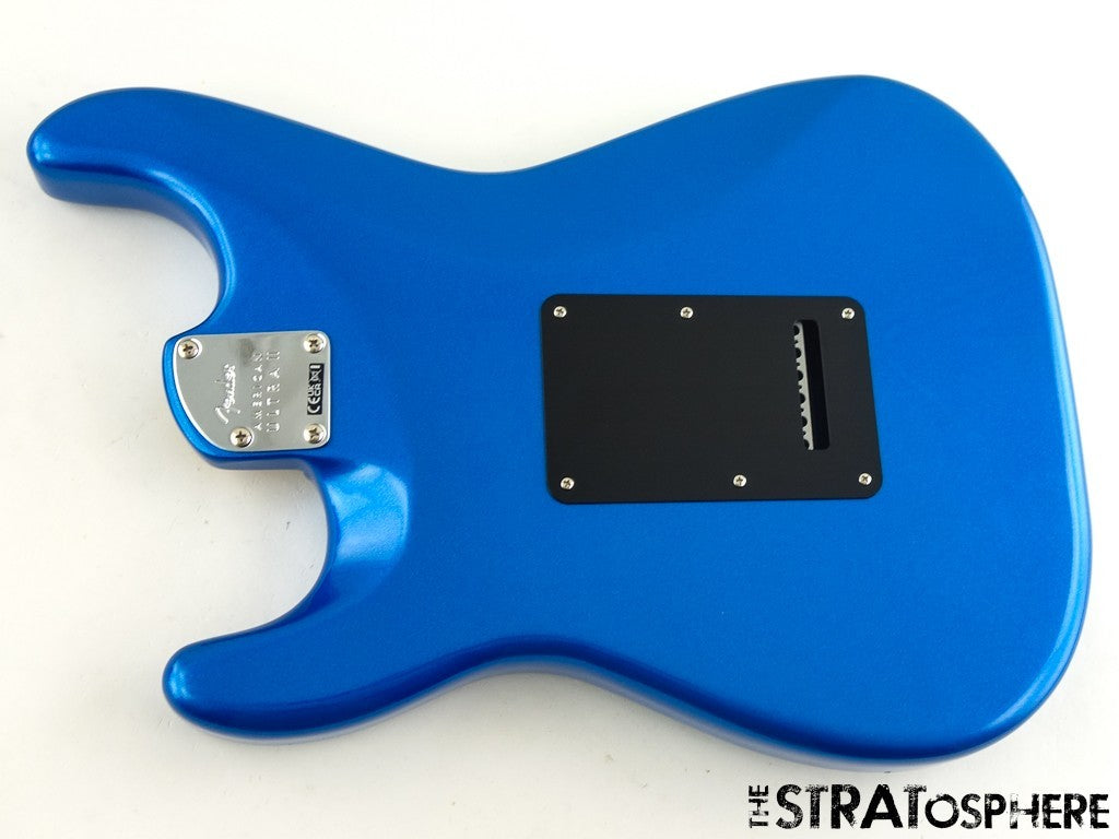 Fender American Ultra II Stratocaster Strat BODY & HARDWARE Noble Blue $10 OFF.