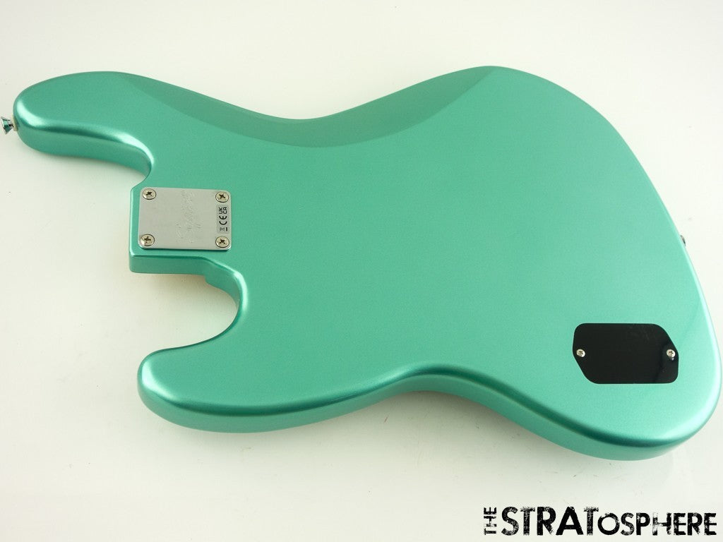 Fender Squier Affinity Active Jazz BASS, LOADED BODY Preamp Mystic Surf Green