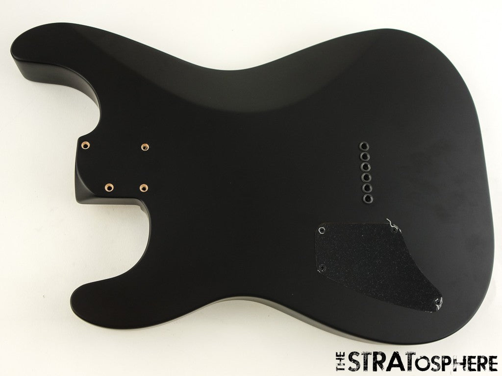 USA Fender JIM ROOT Stratocaster Mahogany HH Strat BODY Flat Black