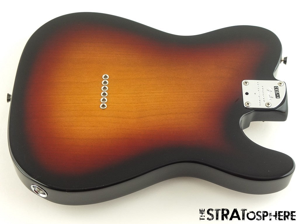 LEFTY Fender American Professional II Telecaster LOADED BODY, Tele 3TS Sunburst