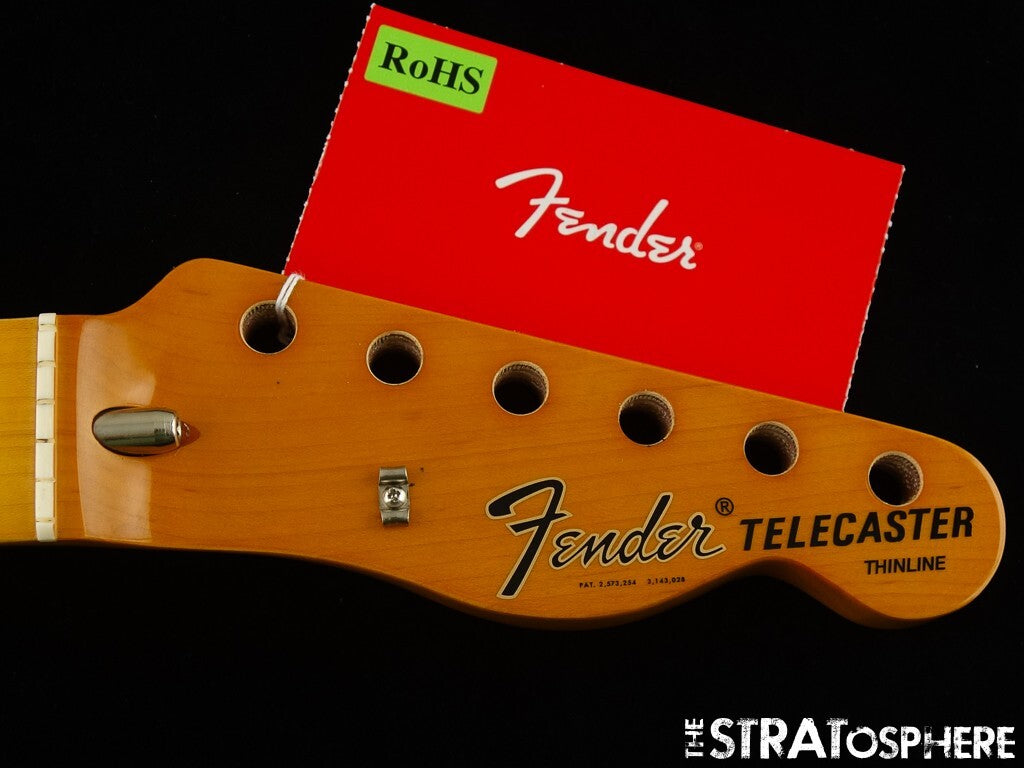 Fender AV II American Vintage 1972 Tele 72 Thinline NECK, Telecaster MN Maple.