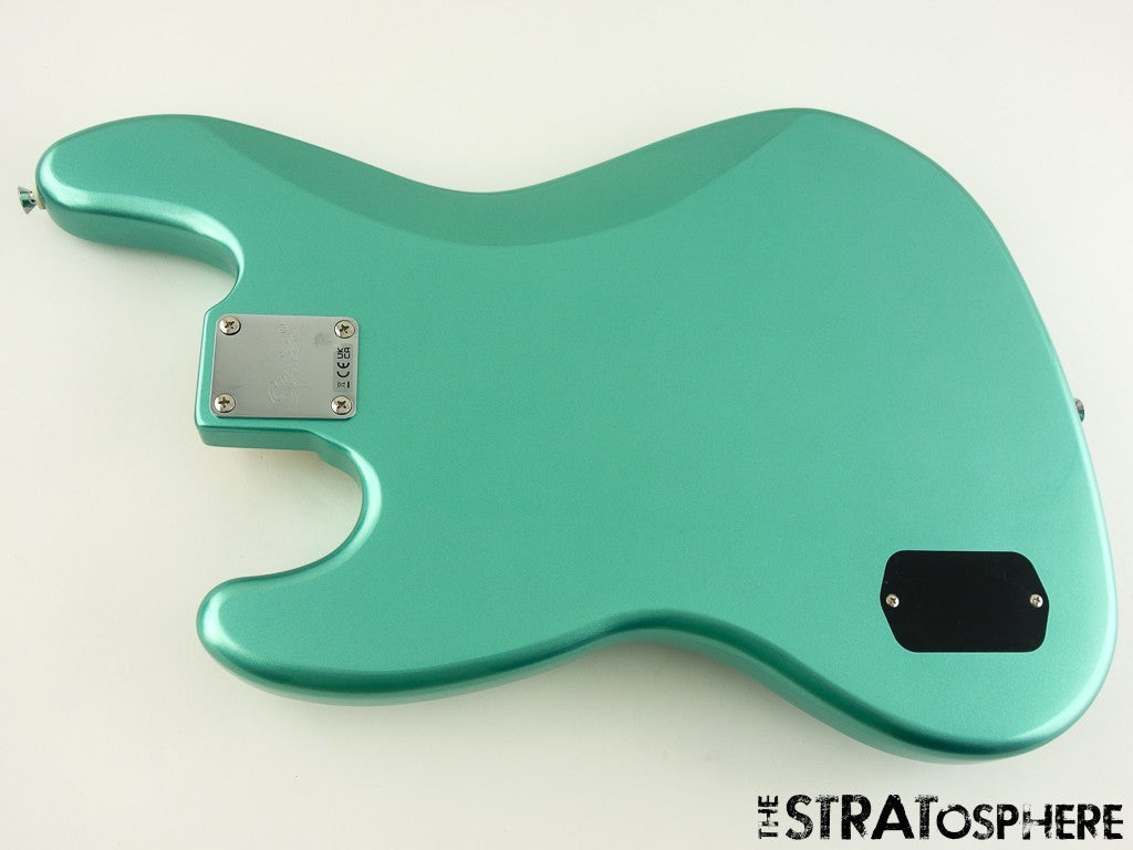 Fender Squier Affinity Active Jazz BASS, LOADED BODY, Preamp Mystic Surf Green