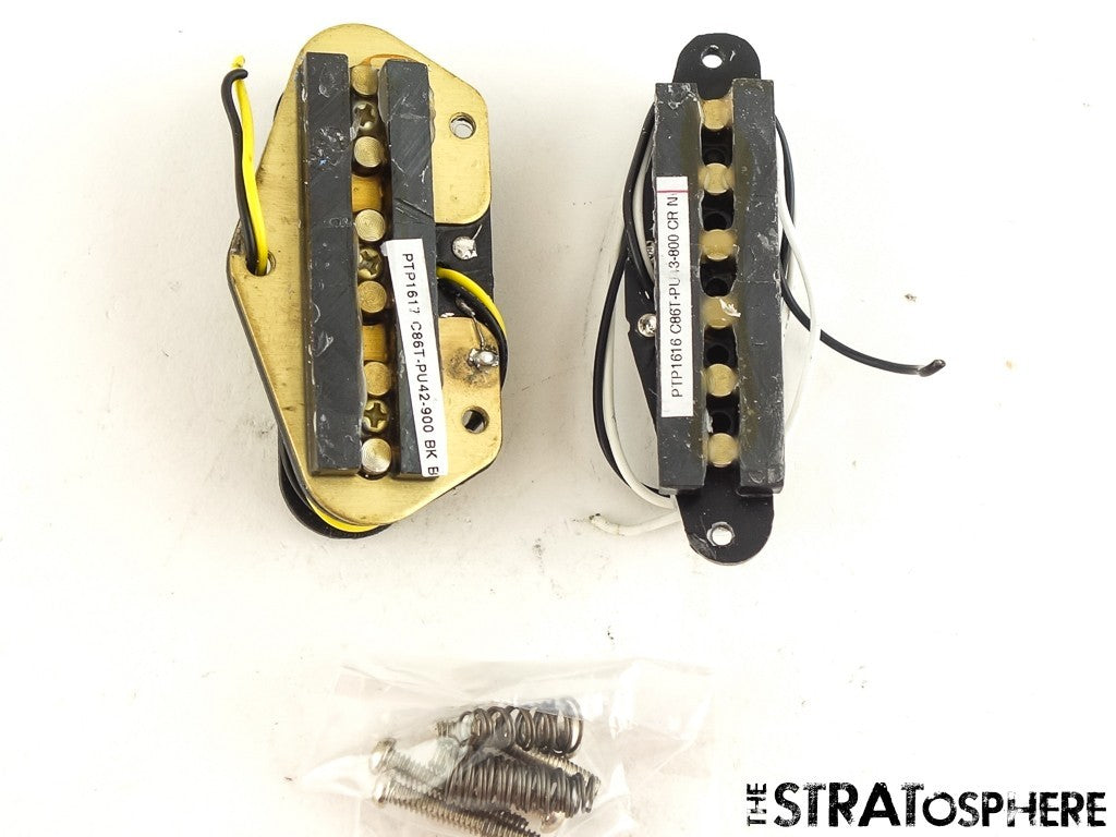 Fender Squier Sonic Series Tele Ceramic BRIDGE NECK PICKUP SET, Telecaster.