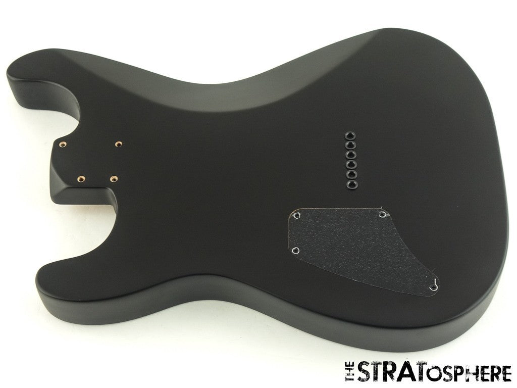 USA Fender JIM ROOT Stratocaster Mahogany HH Strat BODY Flat Black