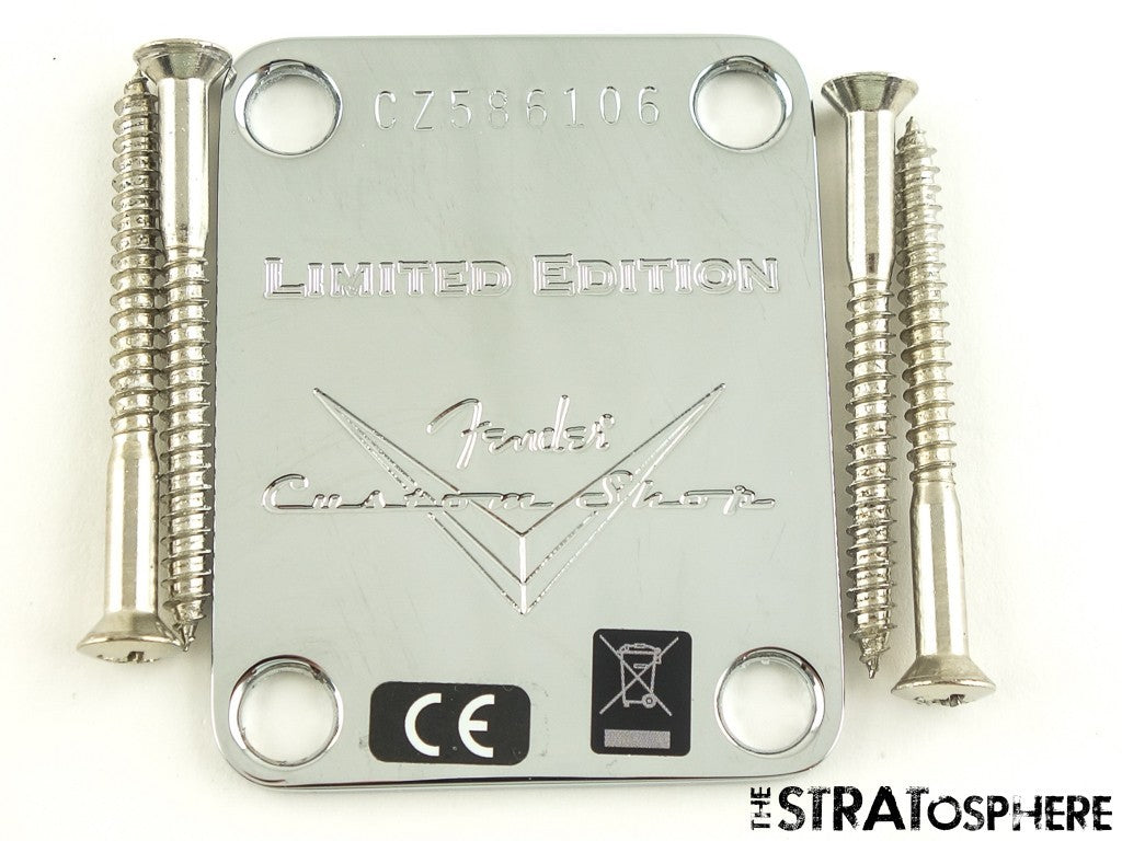 USA Fender Custom Shop W25 Custom Deluxe Tele Telecaster, NECK PLATE Serial #