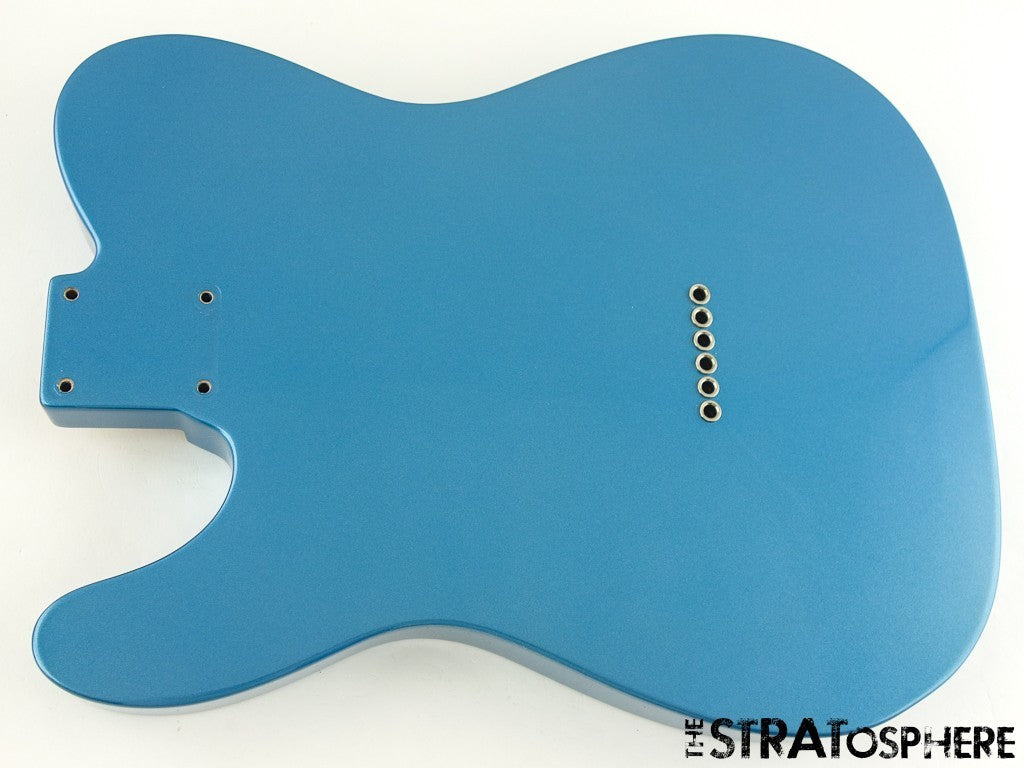 Fender Custom Shop W25 Custom Deluxe Tele Telecaster BODY Aged Lake Placid Blue