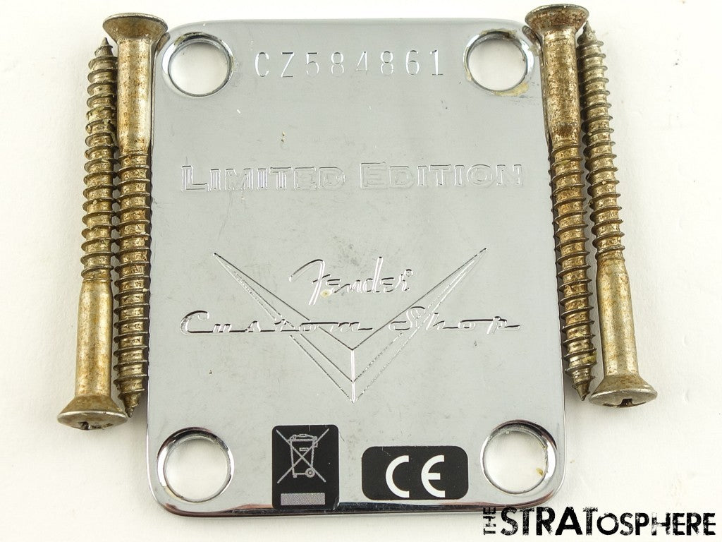 Fender USA Custom Shop S21 Ltd 61 Tele Relic NECK PLATE Telecaster