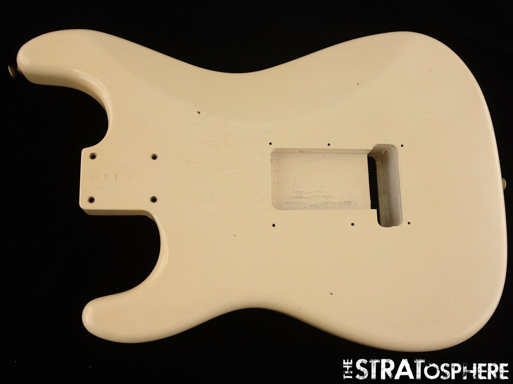 Fender USA Custom Shop 59 Relic Strat BODY Super Faded Aged Shell Pink
