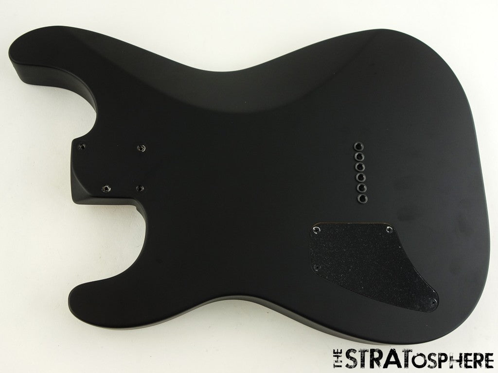 USA Fender JIM ROOT Stratocaster Mahogany HH Strat BODY Flat Black