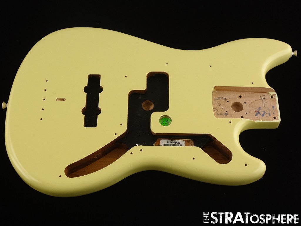Fender Player II Mustang Bass PJ BODY Precision J Offset Hialeah Yellow