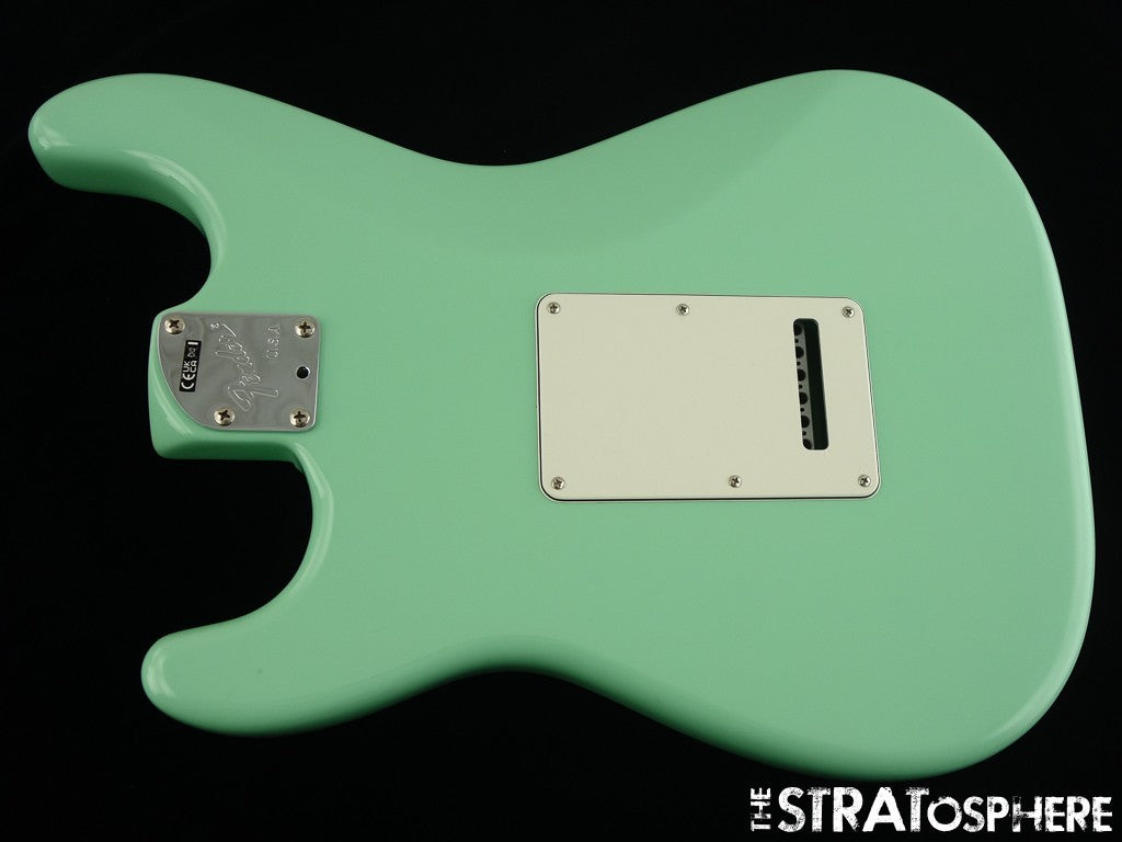 USA Fender Jeff Beck Strat BODY w/ HARDWARE, Part Surf Green