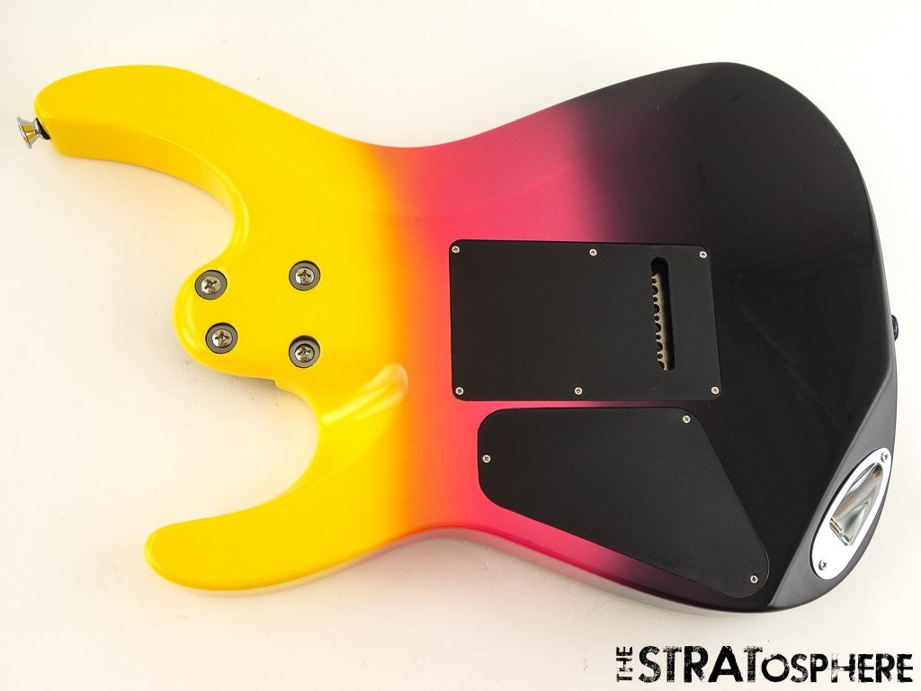 Charvel DK24 HH Pro Mod Dinky BODY + HARDWARE Gotoh 510 Gloss Malibu Sunset