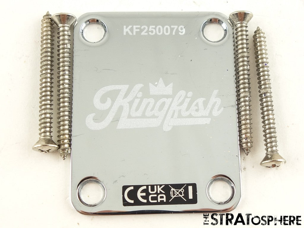 American Fender Kingfish Tele Deluxe NECK PLATE Telecaster Serial #