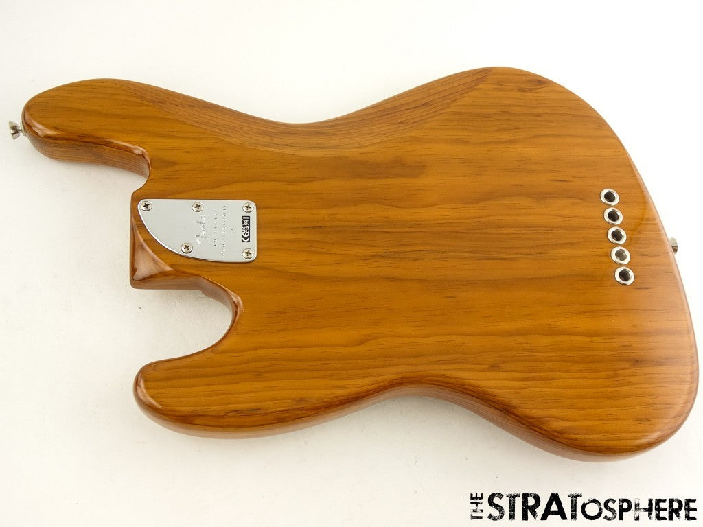Fender American Professional II Jazz V 5 String Bass LOADED BODY Roasted Pine