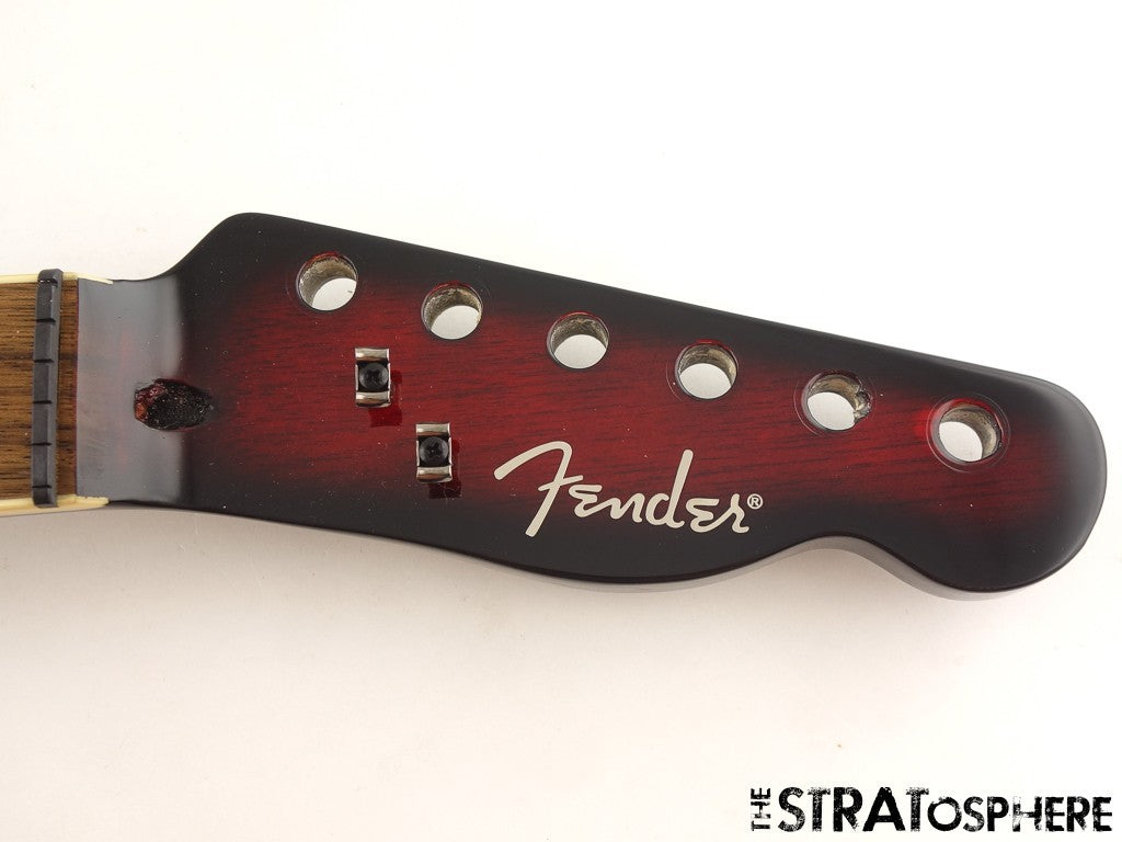 Fender FMT Tele Flame Maple Top BODY + NECK Set Neck Black Cherry Burst