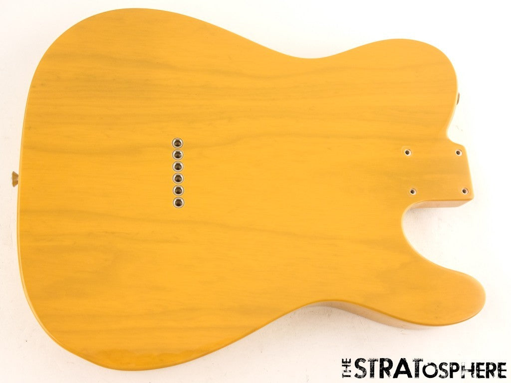 LEFTY Fender AV II American Vintage 1951 Telecaster BODY Tele Ash Butterscotch
