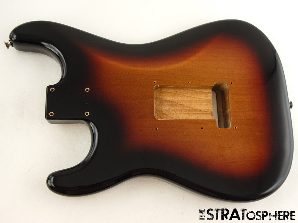 Fender Jimi Hendrix Strat BODY Stratocaster Guitar Parts Alder Sunburst