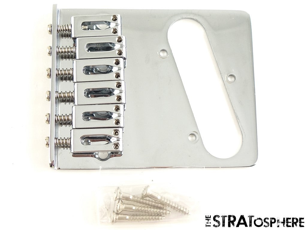 LEFTY Fender Player II Telecaster Tele BRIDGE Chrome, 6-Saddle Modern