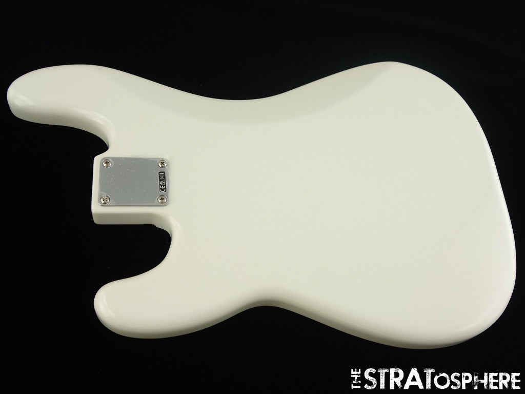 Fender Steve Harris Precision P LOADED BODY, Bass Pinstripe, Olympic White