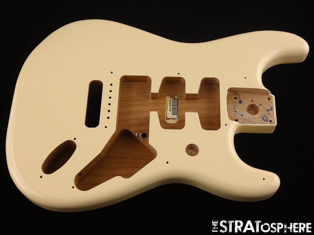 Fender Jimmie Vaughan Stratocaster Strat BODY Guitar Olympic White!