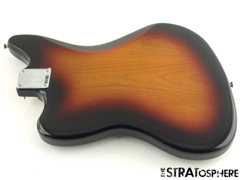 Vintage RI Fender Kurt Cobain NOS Jaguar HH Guitar BODY + HARDWARE Sunburst