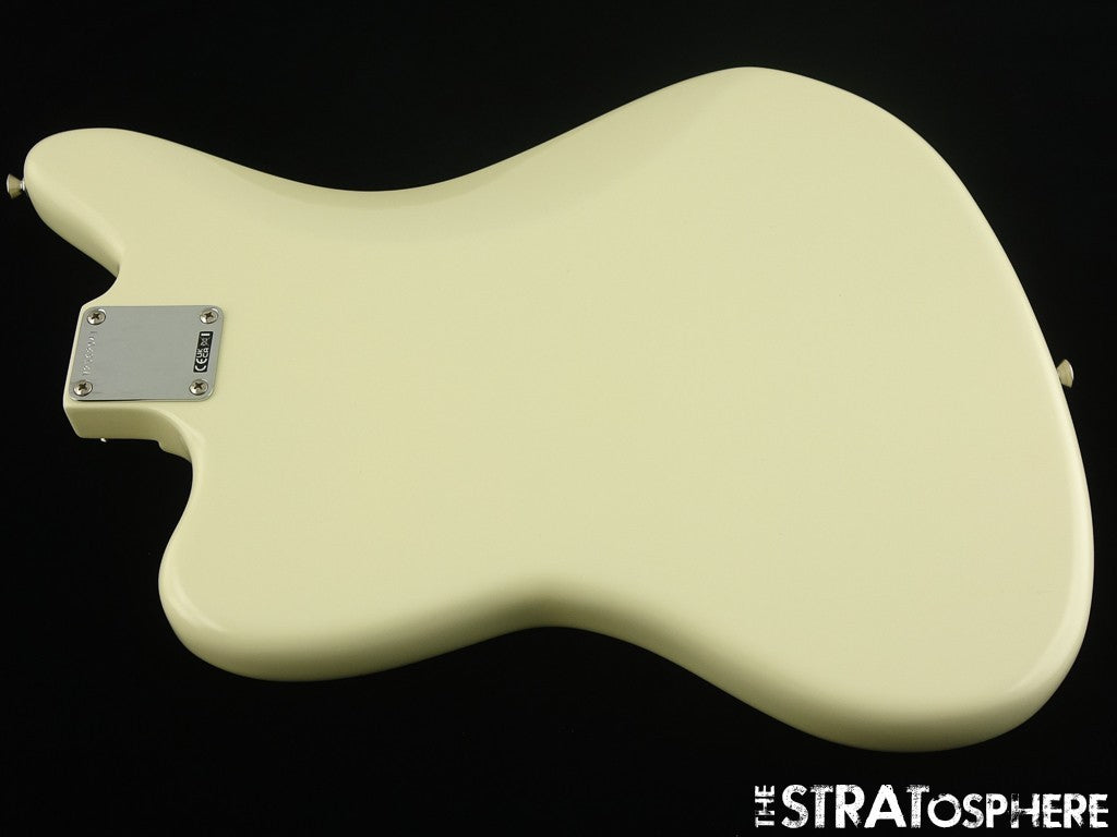 USA Fender Johnny Marr Jaguar BODY & HARDWARE, American Nitro Olympic White