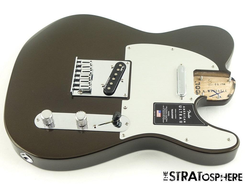 Fender American Ultra II Tele LOADED BODY USA Telecaster S-1 Switch Texas Tea