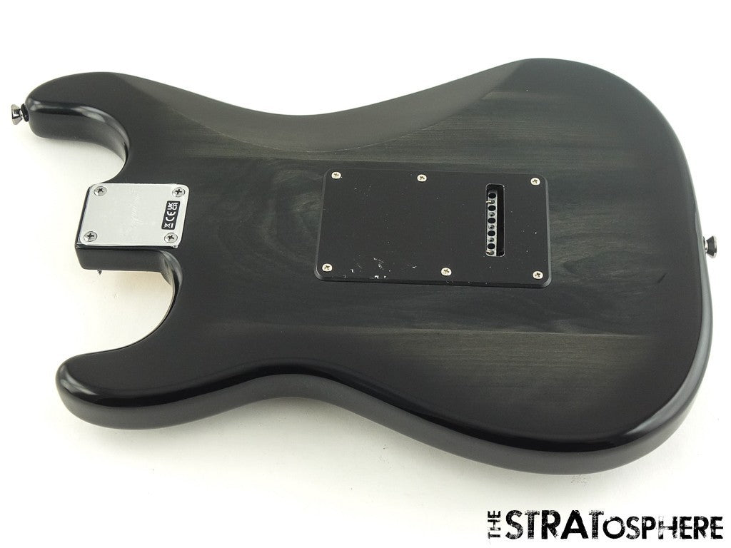 LOADED Fender Squier Affinity Strat FMT HSS BODY, Stratocaster Black Burst