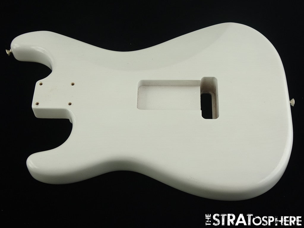 USA Fender Stratocaster ERIC JOHNSON Strat BODY, American Nitro White Blonde!