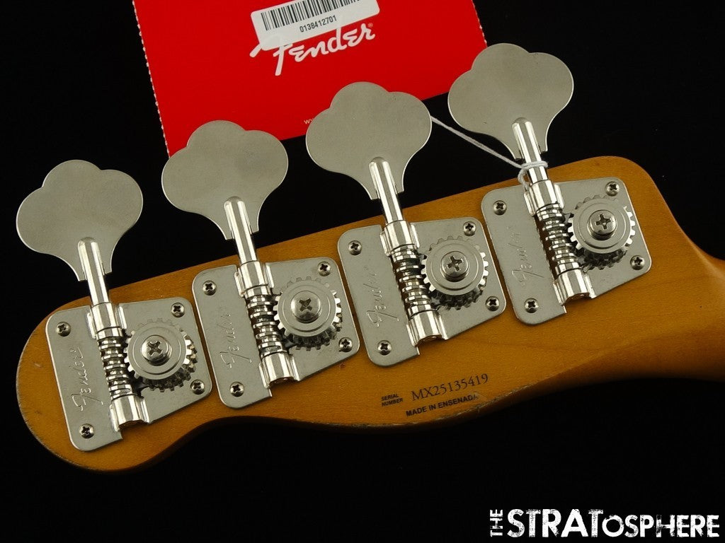 Fender Mike Dirnt Road Worn Precision P BASS NECK & TUNERS, Part Maple.