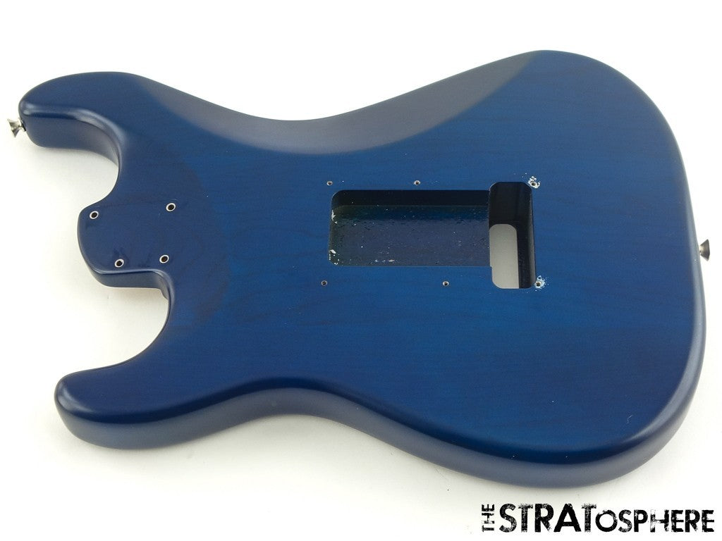 Fender USA Cory Wong Stratocaster Strat, BODY Lacquer Sapphire Blue Transparent!