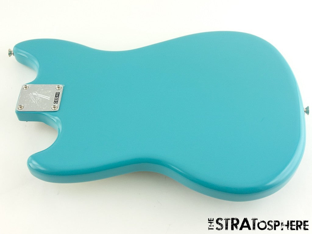 Fender Player II Mustang Bass PJ LOADED BODY, Precision J Offset Aquatone Blue