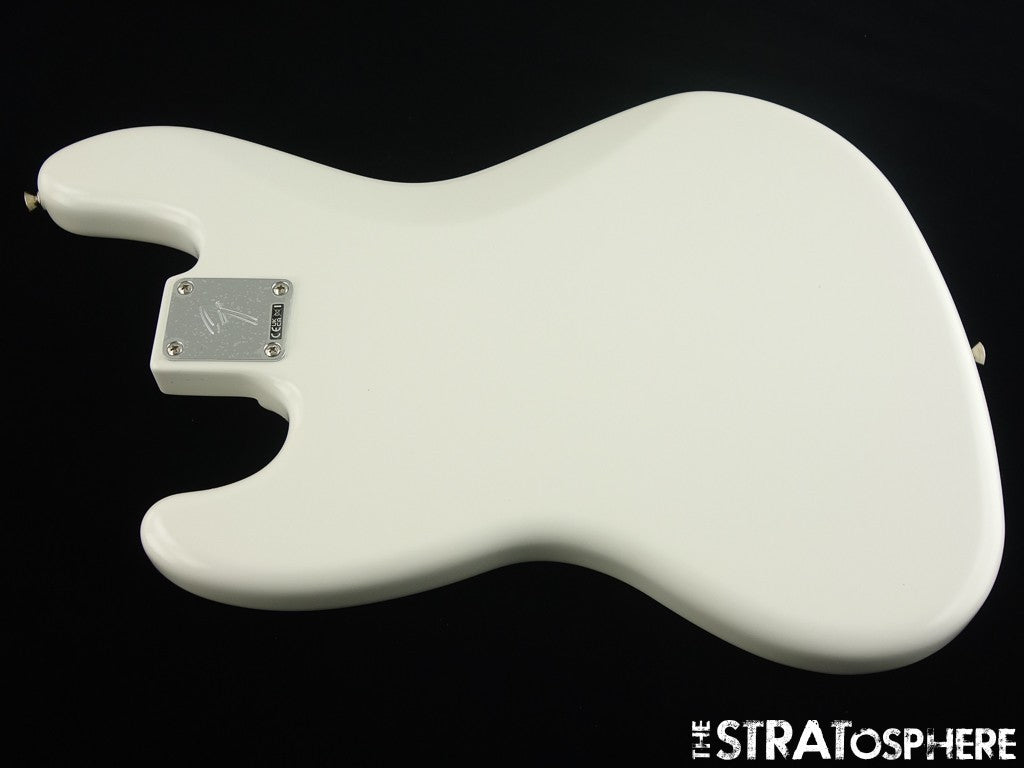 Fender Player II Jazz J Bass BODY + HARDWARE, Modern Guitar Parts Polar White