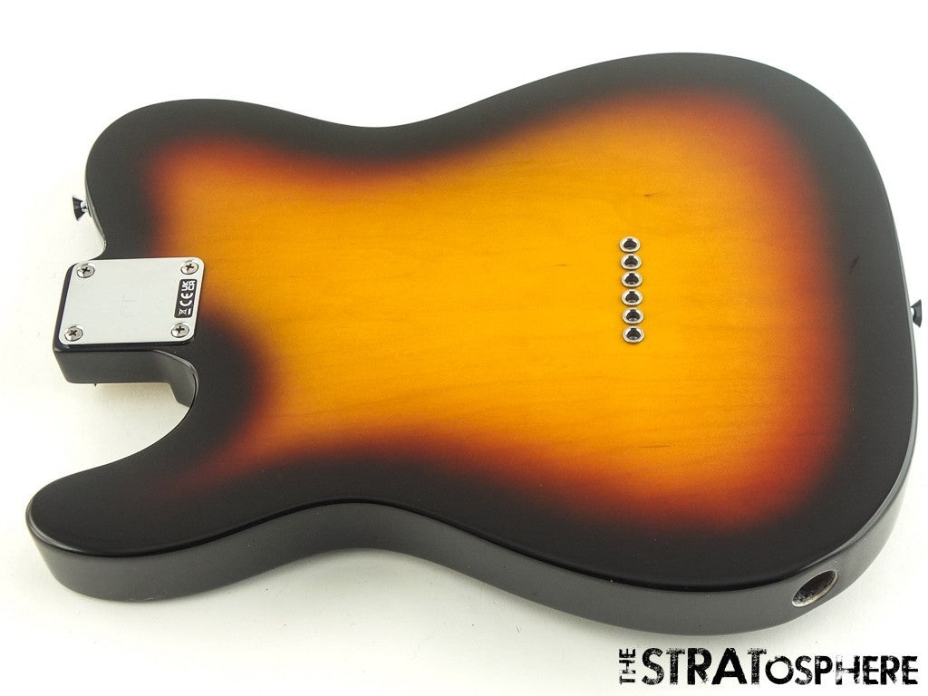 Fender Standard Telecaster Tele BODY w/ HARDWARE, Poplar 3TS.