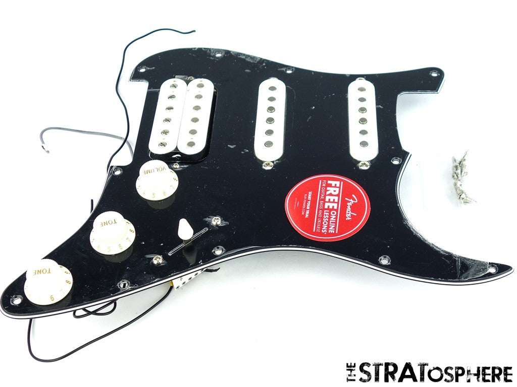 Fender Squier Classic Vibe 70s Strat HT HSS LOADED PICKGUARD, Hardtail Black!