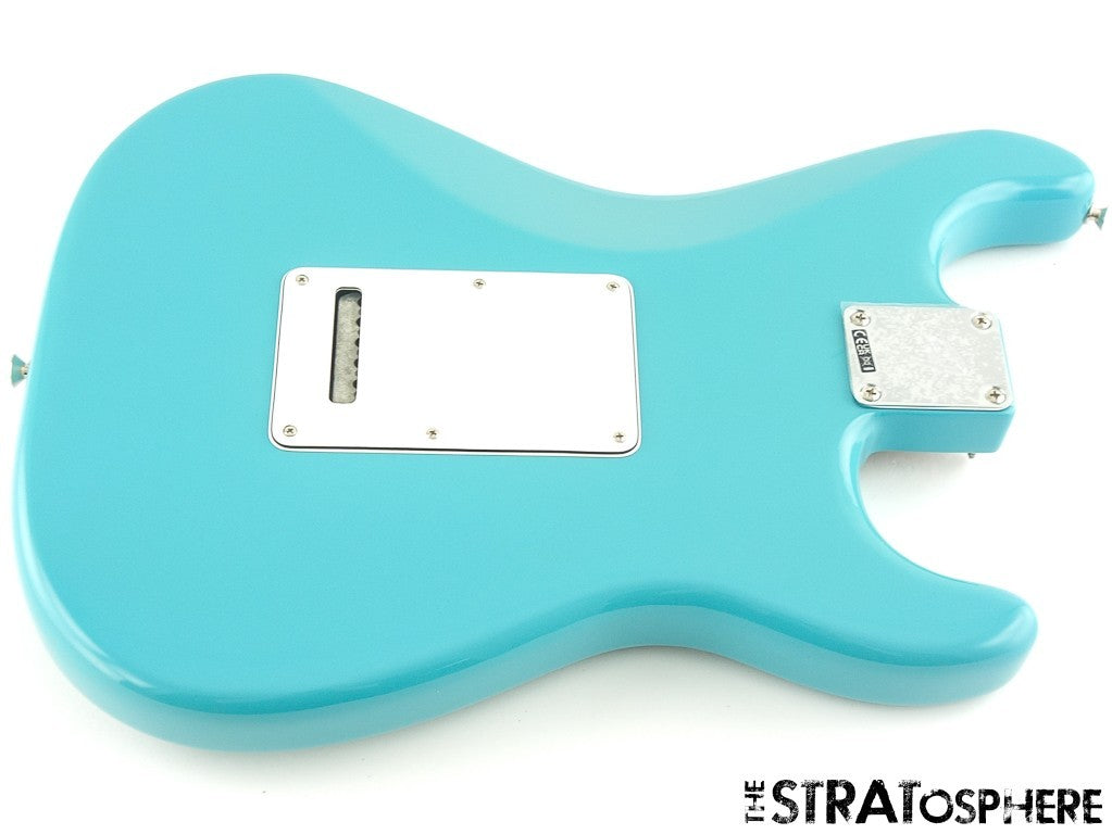 LEFTY Fender Player II Stratocaster BODY + HARDWARE Strat Alder Aquatone Blue