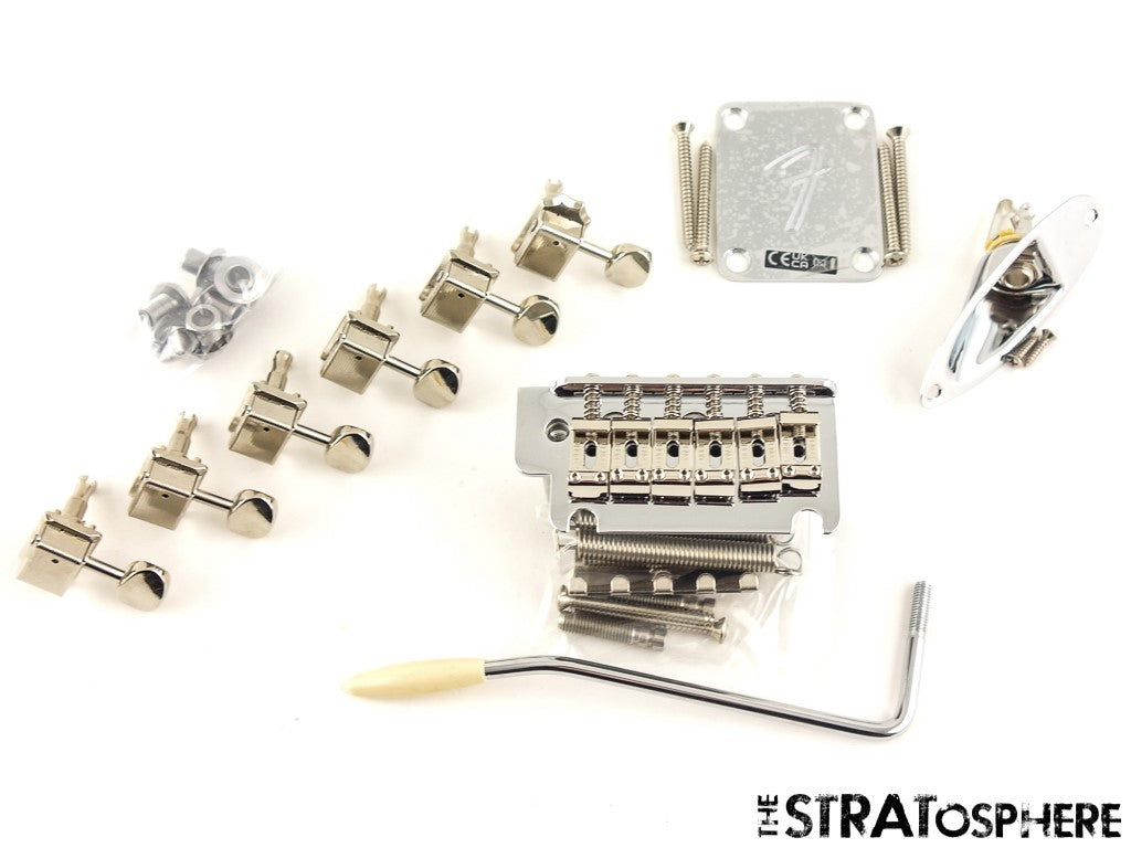 Fender Player II Strat Series - HARDWARE SET TREMOLO TUNERS, ** JACK PLATE Part