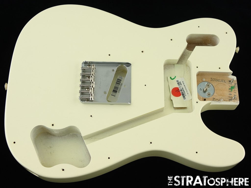 Fender AV II American Vintage Tele 1977 Custom BODY & HARDWARE 77 Olympic White.