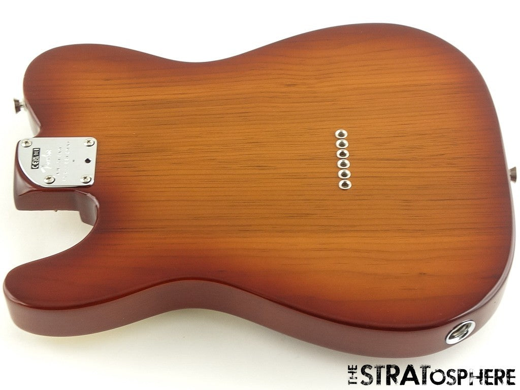 Fender American Professional II Telecaster LOADED BODY Tele Pine Sienna Sunburst